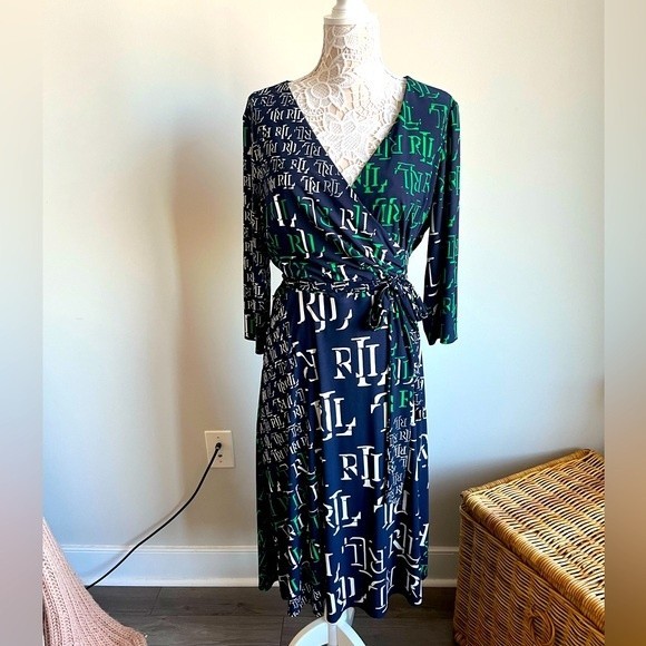 Lauren Ralph Lauren Dresses & Skirts - Lauren Ralph Lauren Logo Wrap Dress